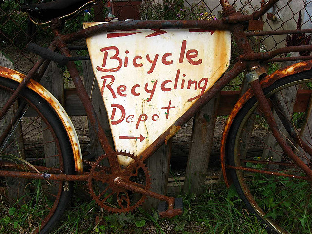 Secondhand bicycle picture